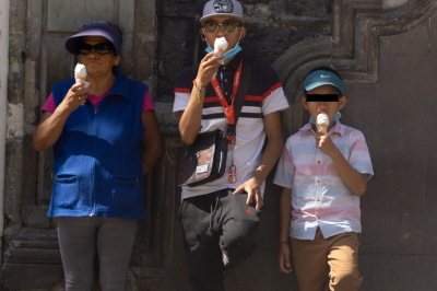 Integrantes de una familia en imagen de archivo.