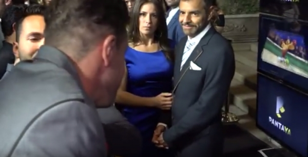 Eugenio Derbez y Alessandra Rosaldo tras el incidente entre Eduardo Yáñez y el reportero de &quot;El Gordo y la Flaca&quot;