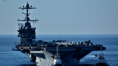 El portaviones estadounidense USS Harry S. Truman
