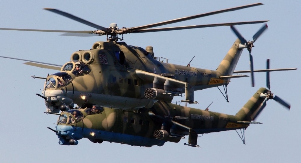 Rusia también usa helicópteros para atacar al EI en Siria