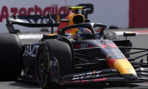 Checo Pérez se proclama campeón del Gran Premio de Azerbaiyán