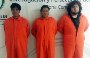 Los presuntos responsables del asesinato de Edwin Miguel Juárez Palma.