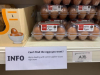 Estanterías en un supermercado de Reino Unido