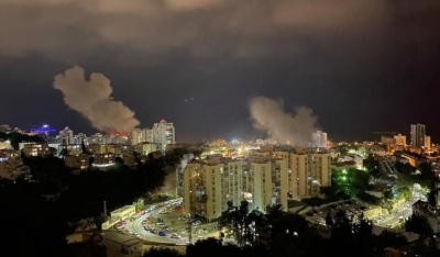 Haifa es atacada por cohetes desde el Líbano mientras las defensas aéreas parecen fallar