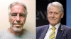 El magnate Jeffrey Epstein y el expresidente de EE.UU., Bill Clinton.