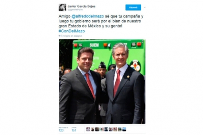 Alfredo del Mazo, candidato del PRI al gobierno del Edomex