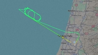 El avión de Netanyahu está en el aire dando varias vueltas sobre el Mediterráneo