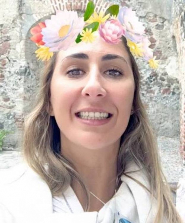 María Villar Galaz, en una imagen suya en las redes sociales.