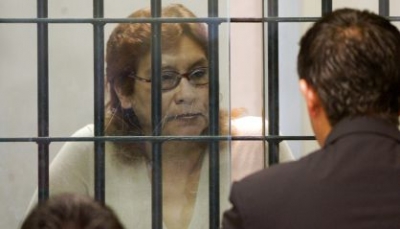 Juana Barrasa Sampeiro dentro de la cárcel