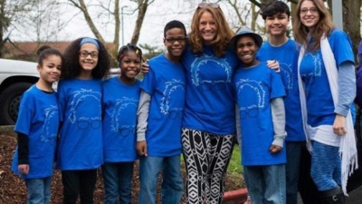 La familia Hart al completo