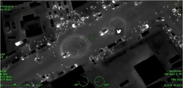 Los participantes del evento clandestino hacían distintas pruebas con sus autos