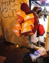 Una tienda Nike fue saqueada en el centro de Los Ángeles.