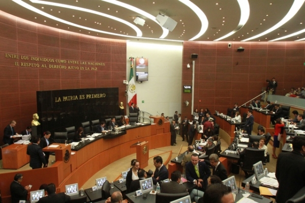 Aspecto de la sesión permanente del Senado, el 22 de junio pasado.