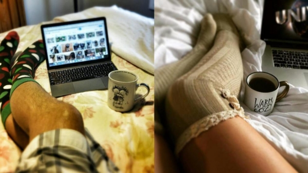Fotos publicadas por el hermano de la chica tras su post en Facebook