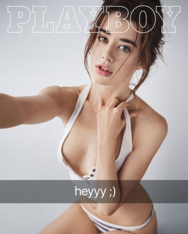 Así es la primera portada de Playboy sin desnudos