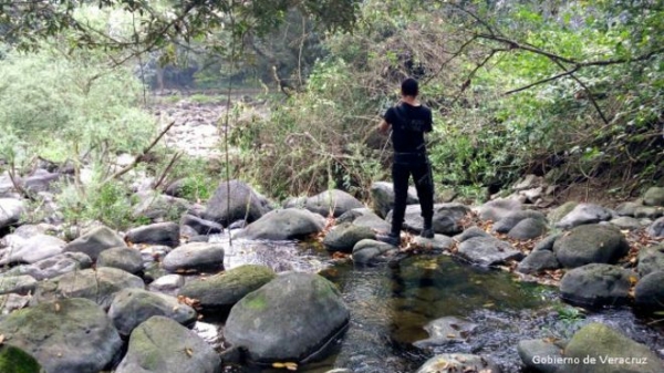El río Atoyac desapareció en dos días.
