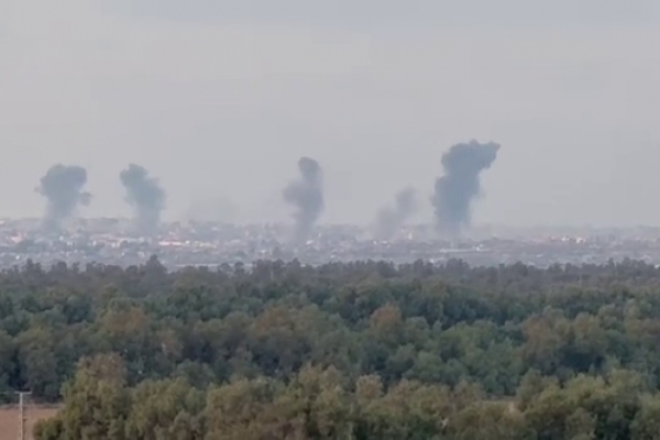La Fuerza Aérea israelí llevó a cabo más de 20 ataques contra objetivos de Hamás.