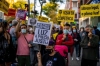 Protesta contra el aumento del precio de la electricidad en Madrid, España, el 6 de octubre de 2021.