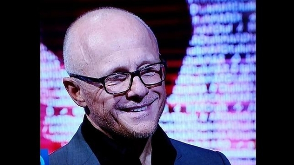 Caudwell durante un programa de la BBC
