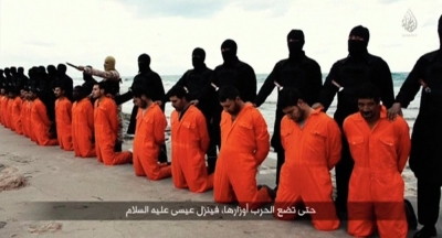 El Estado Islámico publica un video de la ejecución de 21 cristianos egipcios