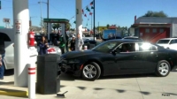 Esta es la primera gasolinera de Pemex en Houston, Texas.