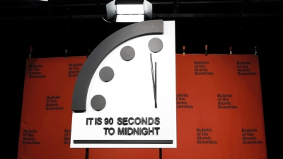 El Reloj del Juicio Final actualizará este martes su pronóstico anual sobre cuán cerca estamos de un &#039;apocalipsis&#039;