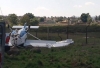 El predio donde quedó cayó la avioneta está custodiado por elementos del Ejército Mexicano