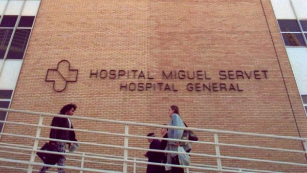 El hombre fue trasladado de urgencia al Hospital Miguel Servet de Zaragoza, donde quedó ingresado -