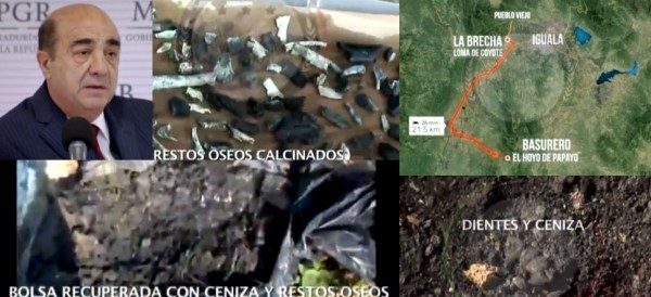 Normalistas fueron asesinados y calcinados: Murillo Karam