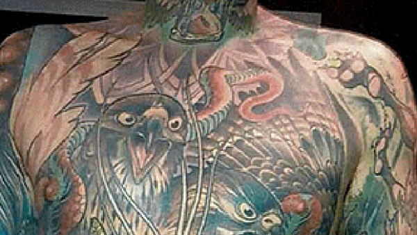 Uno de los tatuajes de Chris Wenzel