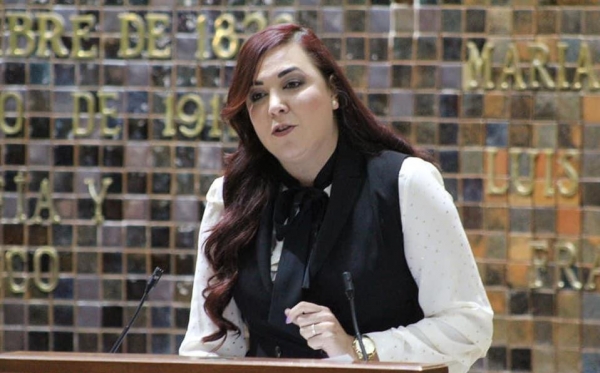 Sofía Berenice García Mosqueda, presidenta de la Comisión de Igualdad Sustantiva y de Género.