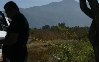 Las autoridades ya trabajaban en la recolección de indicios.