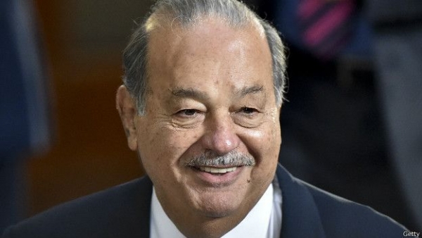 Carlos Slim es el hombre más rico de México.
