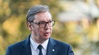 El presidente de Serbia, Aleksandar Vucic