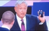 &quot;Replica para Anaya, que es un mentiroso”, dijo el candidato de Morena a la Presidencia.