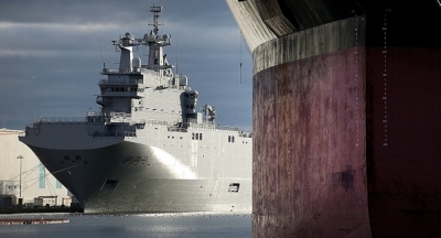 Expertos rusos y franceses desmontan los equipos de los Mistral