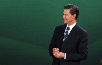 El titular del Ejecutivo, Enrique Peña Nieto.