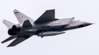 Caza MiG-31K con misil hipersónico Kinzhal