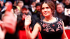 La actriz Salma Hayek llega a la proyección de una película con su participación en el 70.º festival internacional Berlinale, 26 de febrero de 2020.