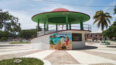 Kiosko de San Francisco del Mar, Oaxaca, México