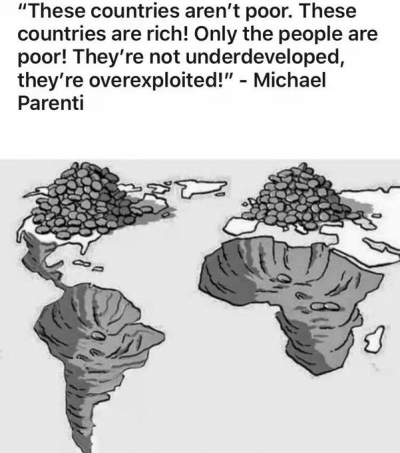 &quot;Estos países no son subdesarrollados&quot;: portavoz de la Cancillería china publica una caricatura sobre la política colonialista de Occidente