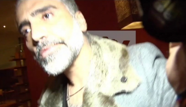 VIDEO: Perturbado, Alejandro Fernández se lanzó a los golpes e insultos y todo por una entrevista