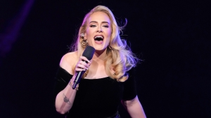 La cantante británica Adele en Las Vegas, el 18 de noviembre de 2022.