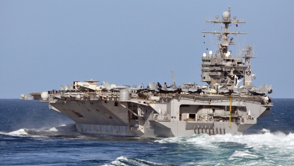 El portaviones USS Abraham Lincoln