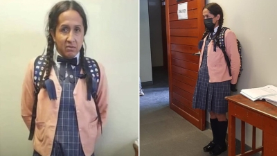 César Walter Solís Calero, detenido en Huancayo, Junín, Perú