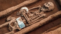 Los restos pertenecen a miembros de la civilización neolítica Longshan, quienes vivieron allí hace 5.000 años