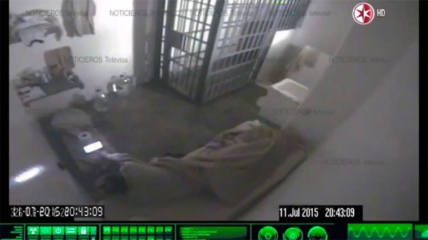 La celda del &quot;Chapo&quot; en el penal del Altiplano.