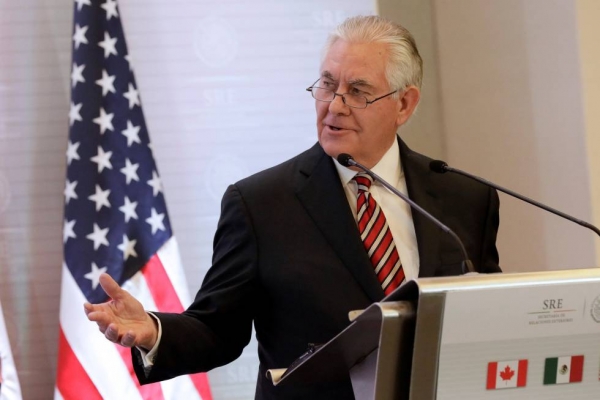 Trump destituye a Tillerson como secretario de Estado