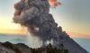 Erupción del Volcán de Colima, uno de los volcanes más activos de México.