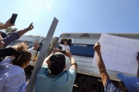 El presidente Andrés Manuel López Obrador abordó el Tren Interoceánico por segundo día consecutivo. La imagen, del 22 de diciembre de 2023.